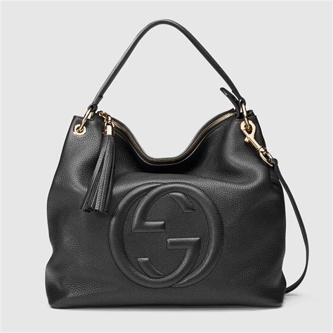 borsa bauletto gucci nera|borse a spalla Gucci donna.